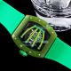 Richard Mille RM59-01 Glass Case Green Strap Watch(5)_th.jpg